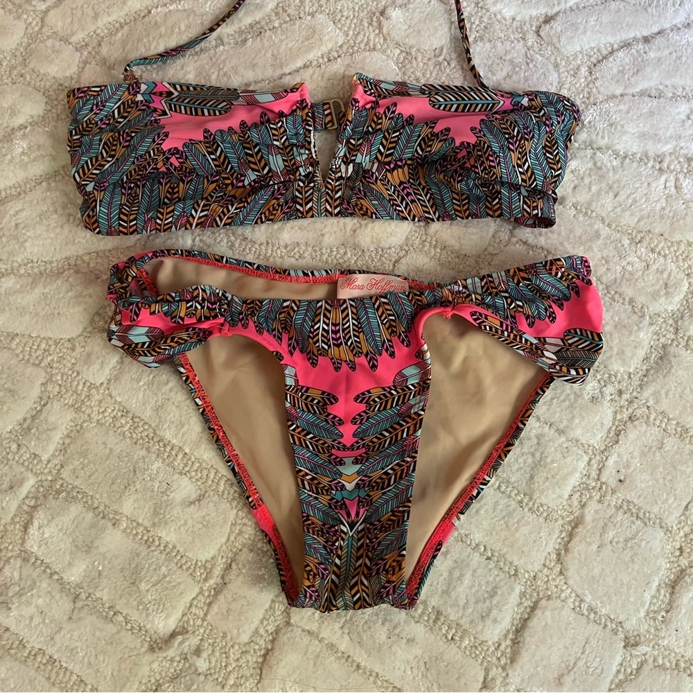 Mara Hoffman Tribal Bikini Size-L